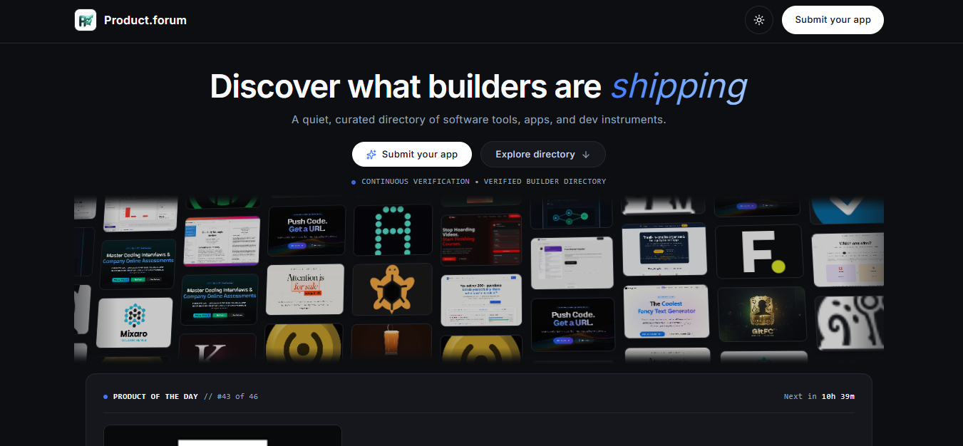 Product.forum banner preview